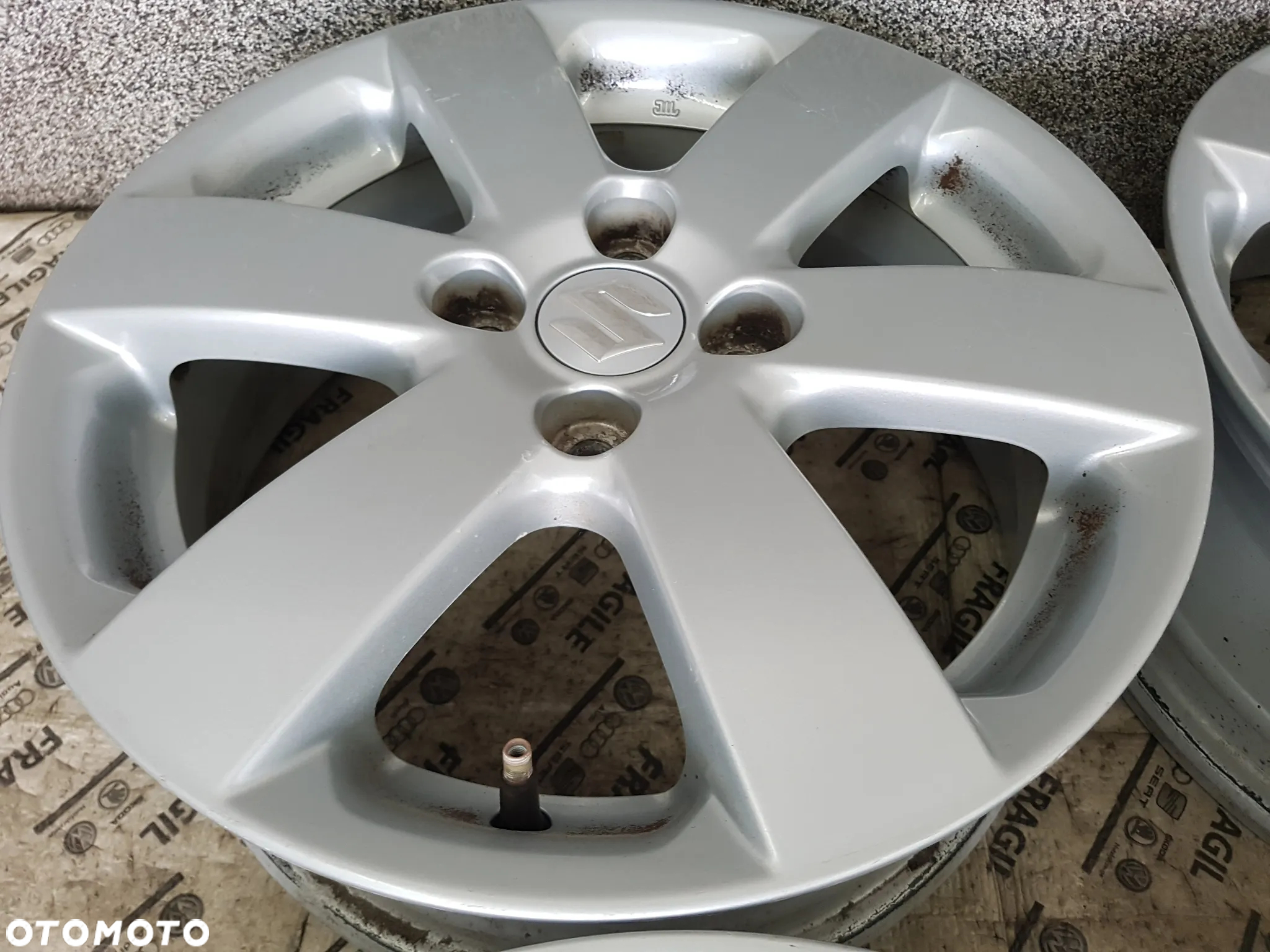 FELGI ALU 4x100 5.5Jx15 ET45 SUZUKI SWIFT SPLASH IGNIS - 7
