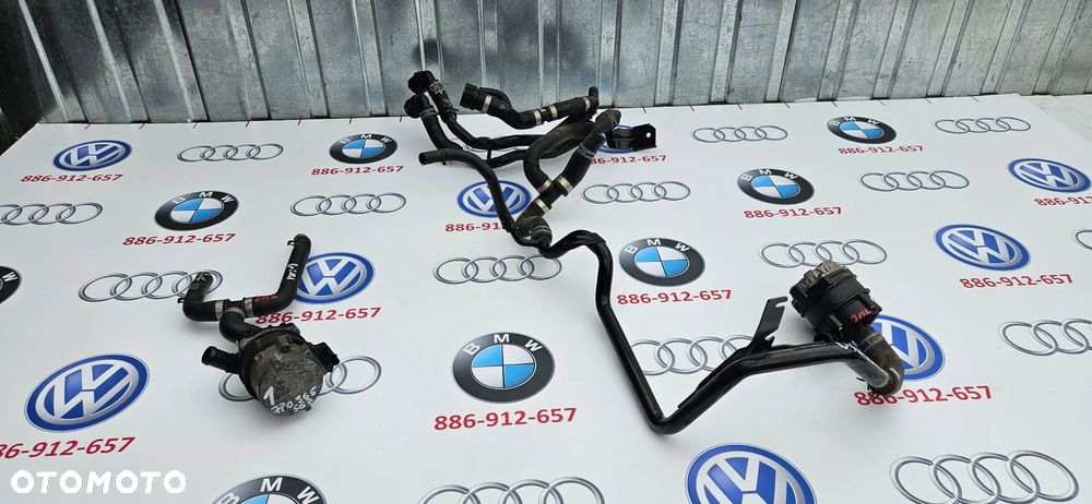 VW Passat B8 VW Arteon 2.0 TDI 240 KM CUA  Elektryczna pompa cieczy chłodzące Dodatkowa pompka wody 7P0965567 Przewód wody Rura wąż Magistrala wodna 03N121065J - 1
