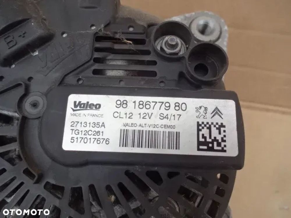 PEUGEOT 208 308 2008 1.2 THP ALTERNATOR 30.000 KM - 2