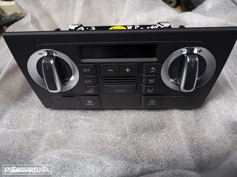 AUDI A3 8P BUTAO COMANDO AC CLIMATRONIC  S001 - 2