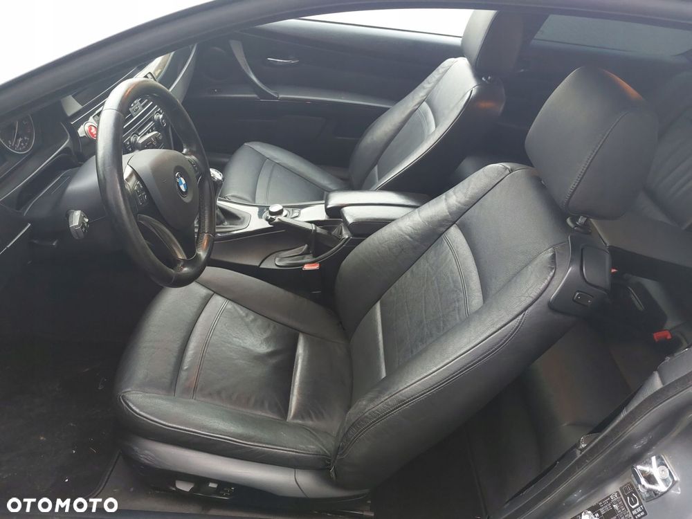 bmw 3 e92 coupe fotel fotele kanapa komplet bmw 3 e92 grzane czarne europa - 11