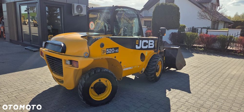 JCB <<JCB 520-40, 2010 rok, łyżka+widły,przedłużki do wideł, zapasowe koło, sprowadzona!>> - 6
