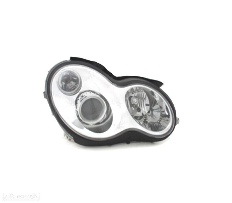 FAROL DCH XENON PARA MERCEDES CLASSE C W203 00-07 CROMADO D2S+H7 - 1