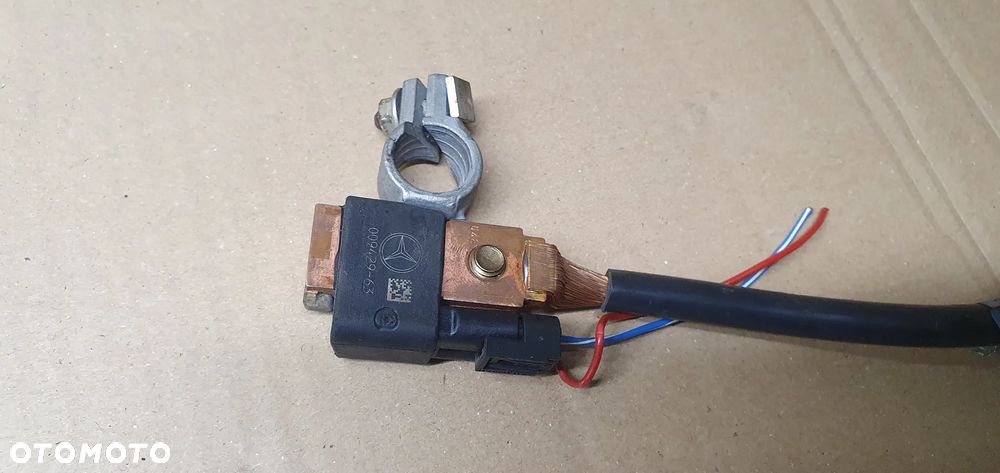 Klema minusowa akumulatora bezpiecznik Mercedes E-Klasa W211 A2115420518 - 5