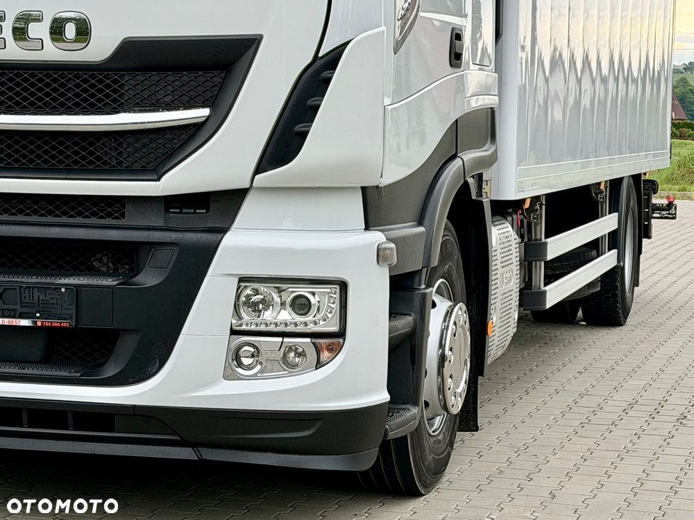 Iveco STRALIS 420 / HI-WAY / KONTENER / WINDA / 7.95 DŁ / AUTOMAT / 470 TYŚ KM / 2017 ROK / 8 350 KG ŁADOWNOŚCI - 15