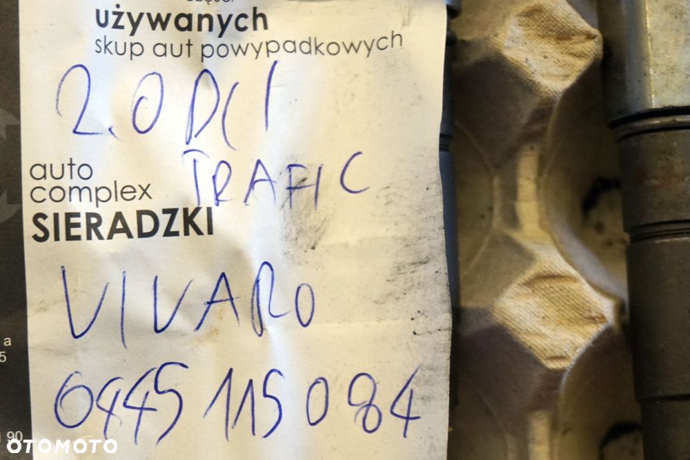 WTRYSKIWACZE WTRYSKI TRAFIC II 2.0 DCI 0445115084 RENAULT 2001-2014 - 2