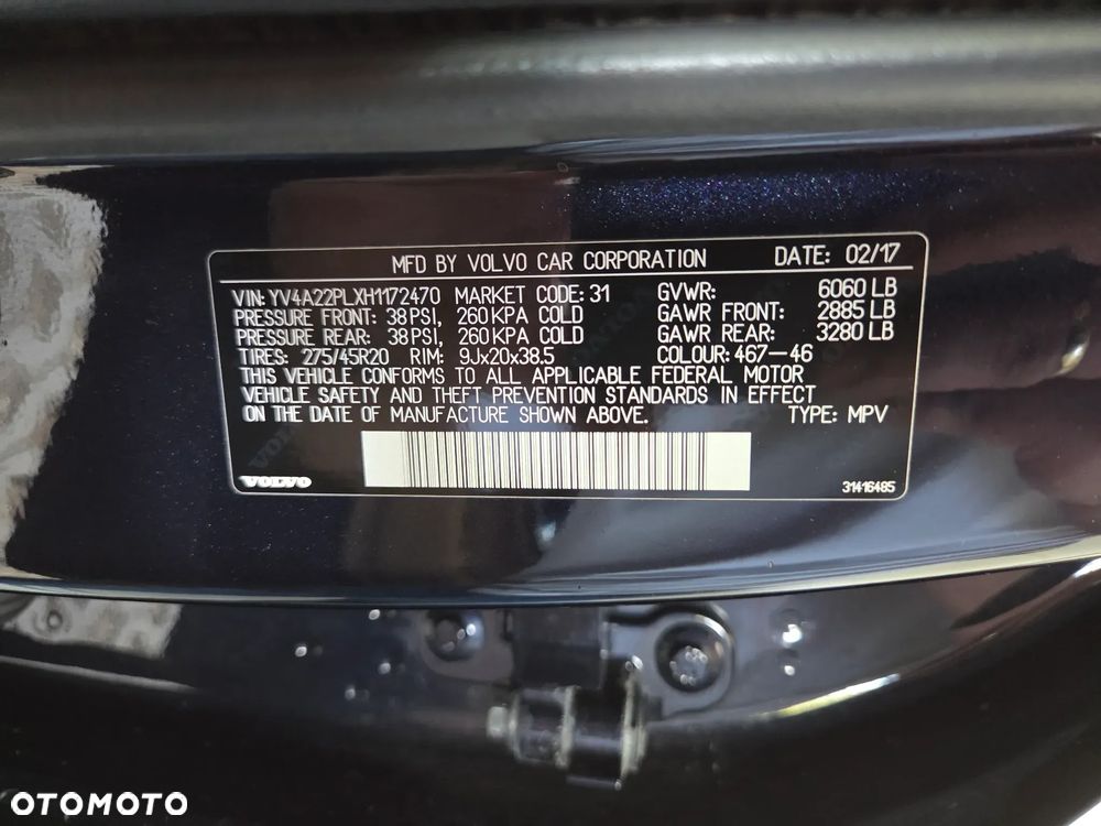 Volvo XC 90 T6 AWD Inscription 7os - 8