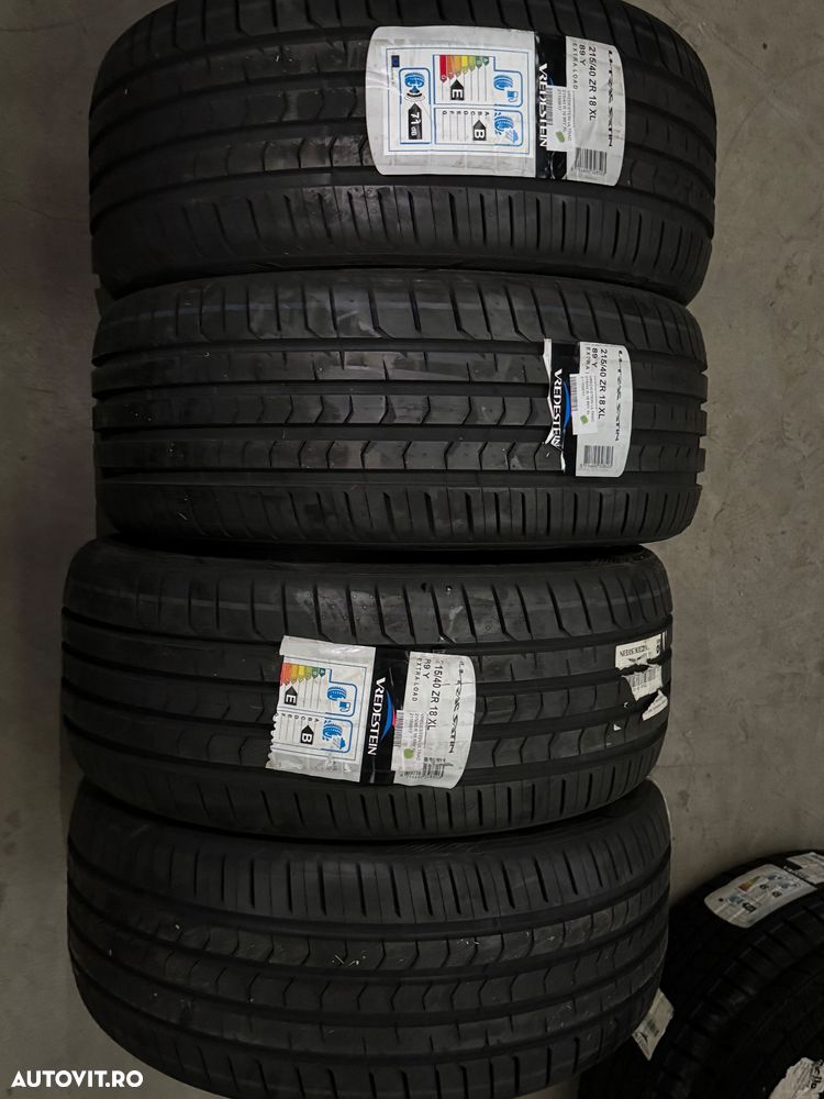 Vând 4 anvelope 215/40/18 vredestein de vară noi - 1