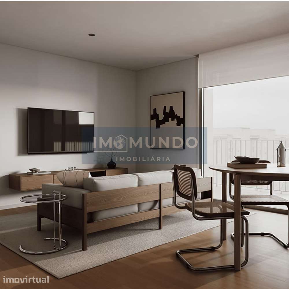T2 com Varanda, Garagem e Vista Privilegiada sobre o Monte da Virgem - Grande imagem: 5/18