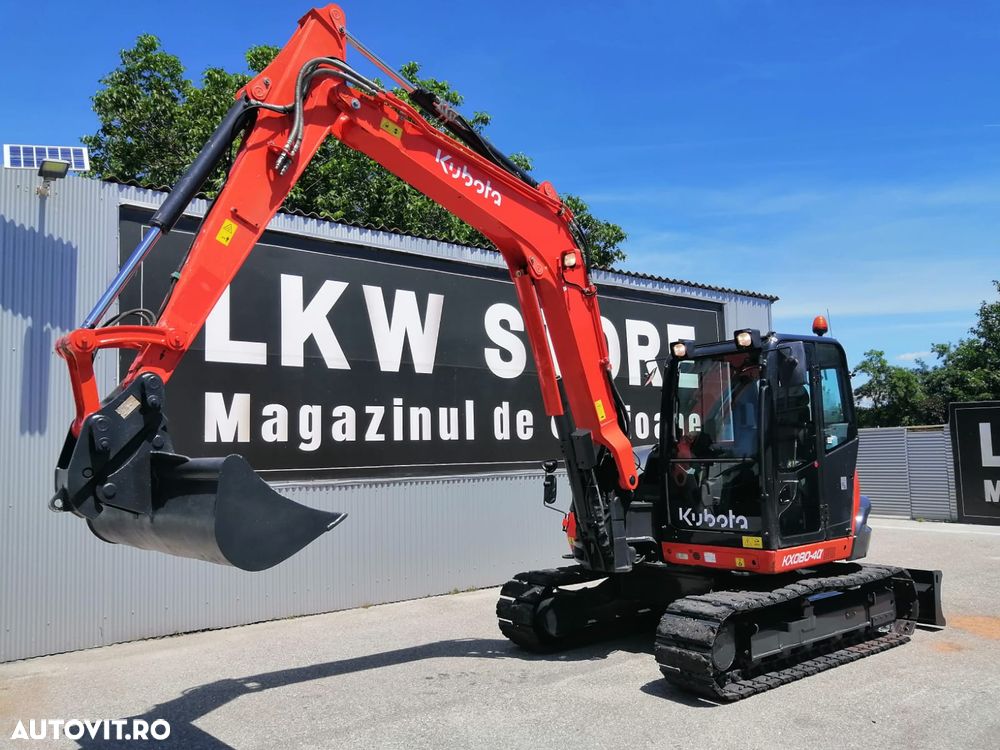 Kubota KX080-4A2 Excavator, TOP !!! - 8
