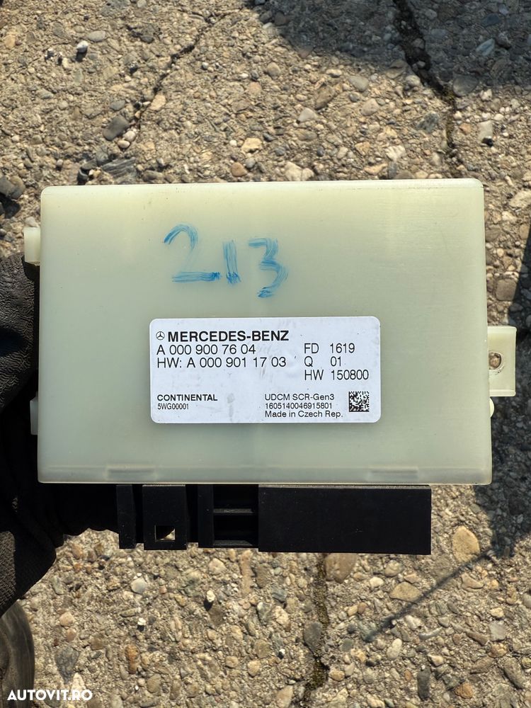 Ecu mercedes gaze evacuare w213 cod a0009007604 - 1