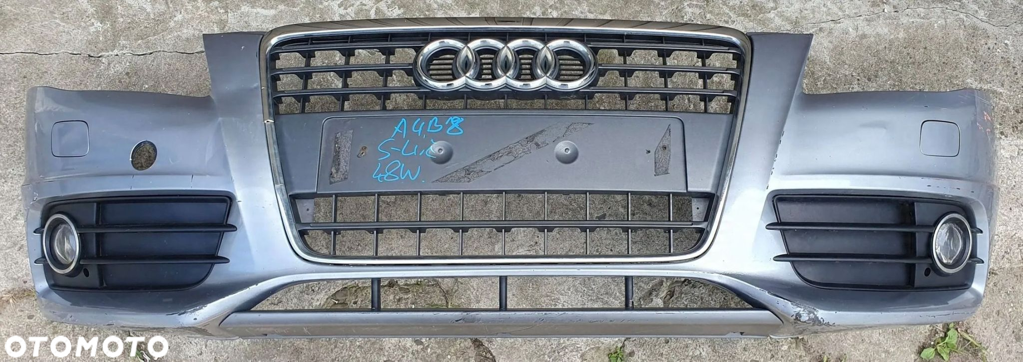 Audi A4 B8 8K S-line 07-12 zderzak przedni przód $ - 2