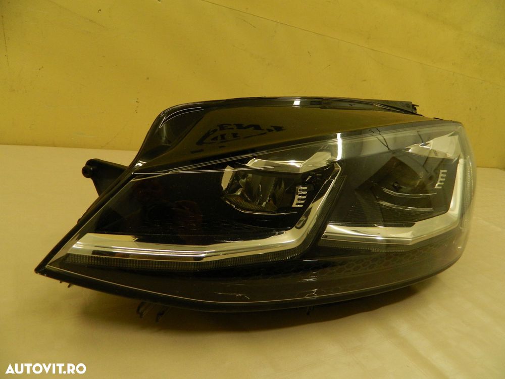 Far stanga VW golf 7 facelift Full LED, 2017, 2018, 2019, 2020, cod origine5G1941035. - 3