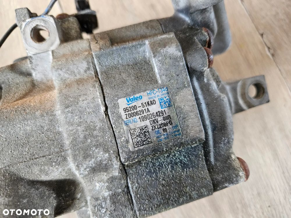 Sprężarka kompresor Suzuki Splash Opel Agila B 1,0 2011r 95200-51KA0 - 2