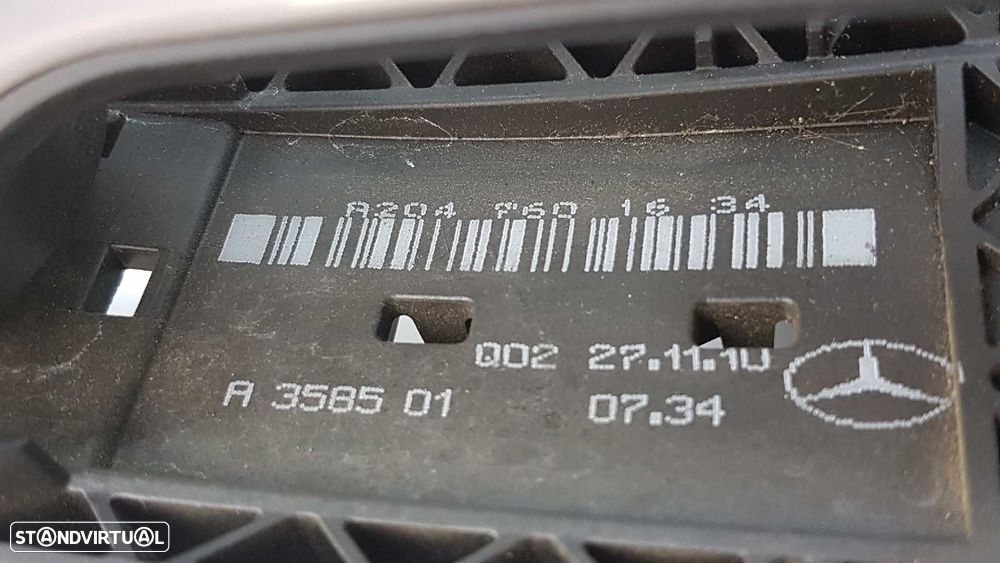 PUXADOR EXTERIOR TRASEIRO DIREITO MERCEDES CLASE E (W212) FAMILIAR 220 CDI BLUEE... - 6