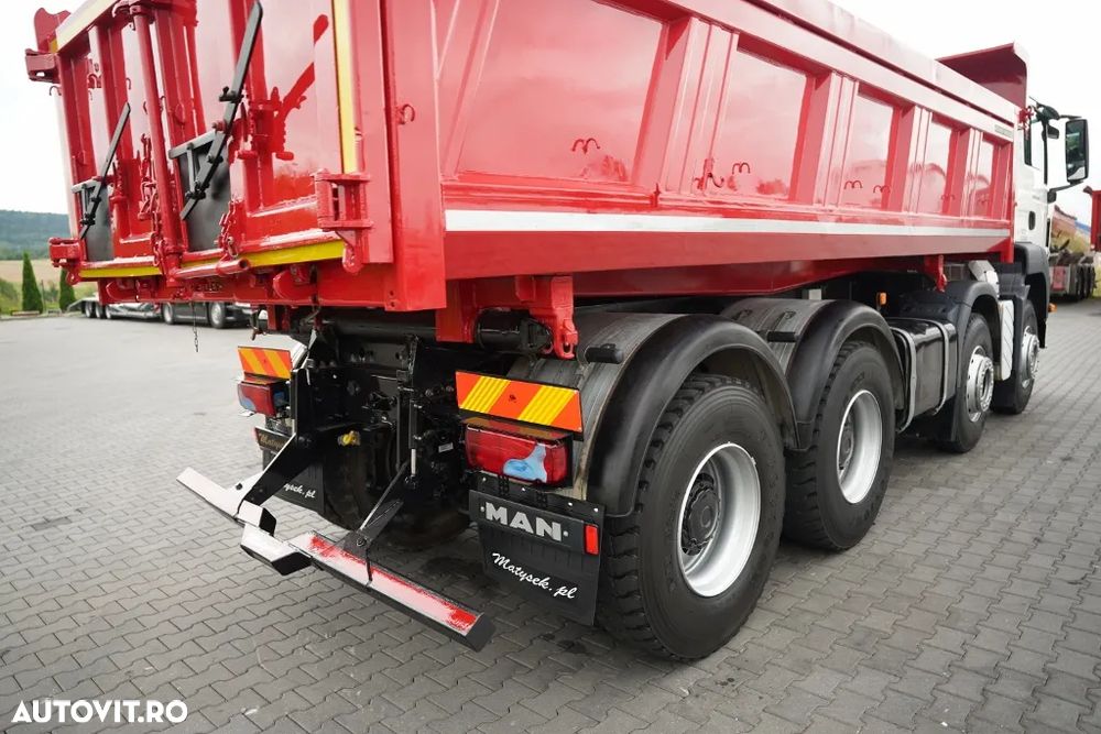 MAN TGS 35.400 / 8X4 / BASCULATOR CU 2 LATE / HIDRODECKER / MEILLER / AUTOMAT - 22