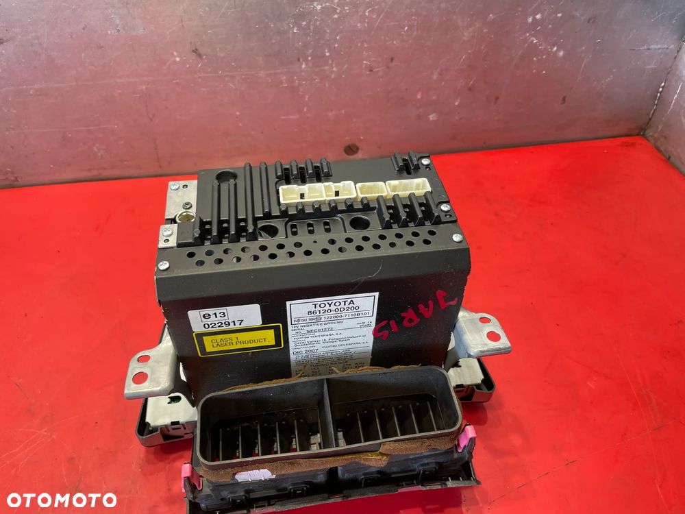 Radio 86120-0D200 do pojazdu: Toyota Yaris - 5