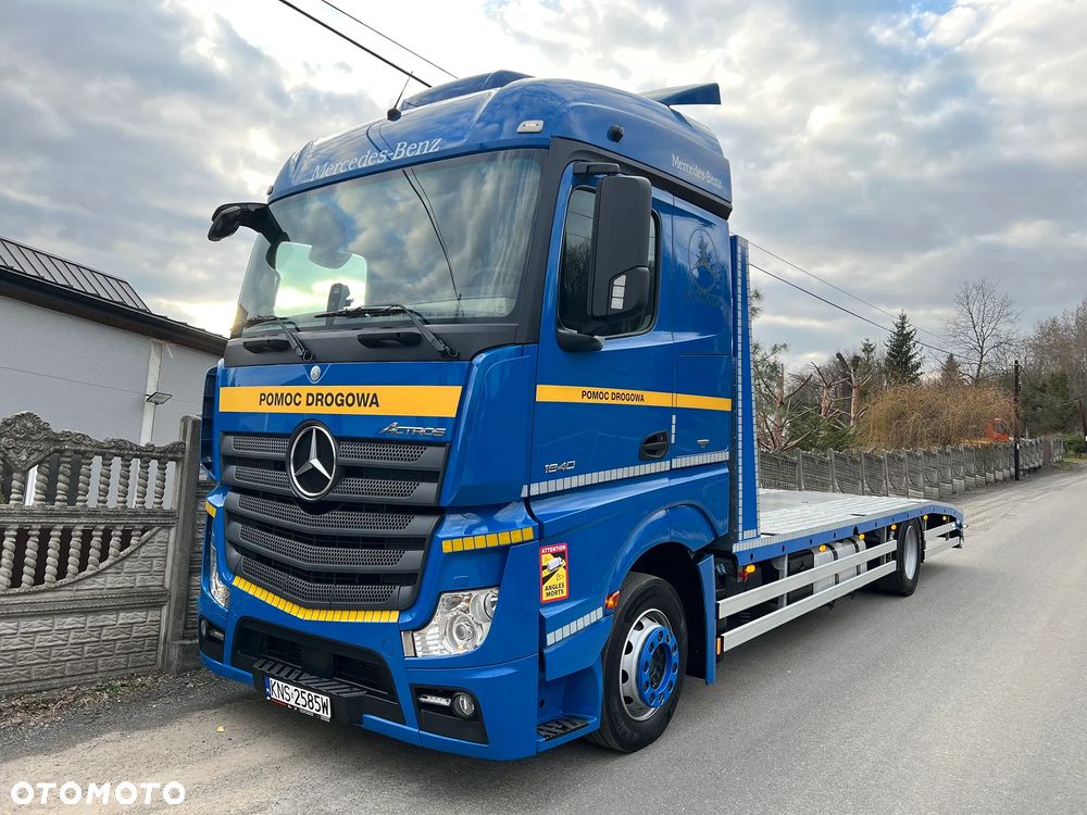 Mercedes-Benz ACTROS 1840 | MP4 | Euro 6 | 4x2 | Nowa Zabudowa | Autolaweta 7,80m | Xenon | Klimatyzacja Postojowa | z Niemiec | Pomoc Drogowa | Stan PERFEKCYJNY | - 2