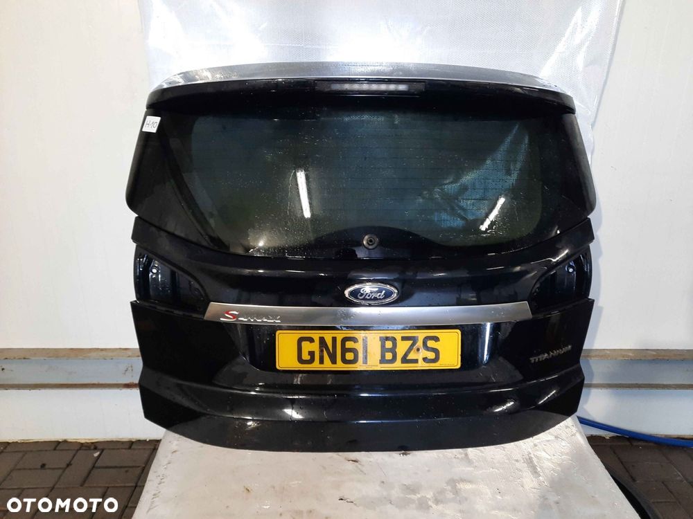 !  KLAPA BAGAŻNIKA TYŁ TYLNA  FORD S MAX LIFT CZARNY G6 - 1