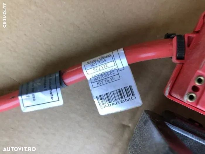 Bornă plus minus ibs bmw f10 F01 f30 baterie capsa 9217036 și 9253082 - 4