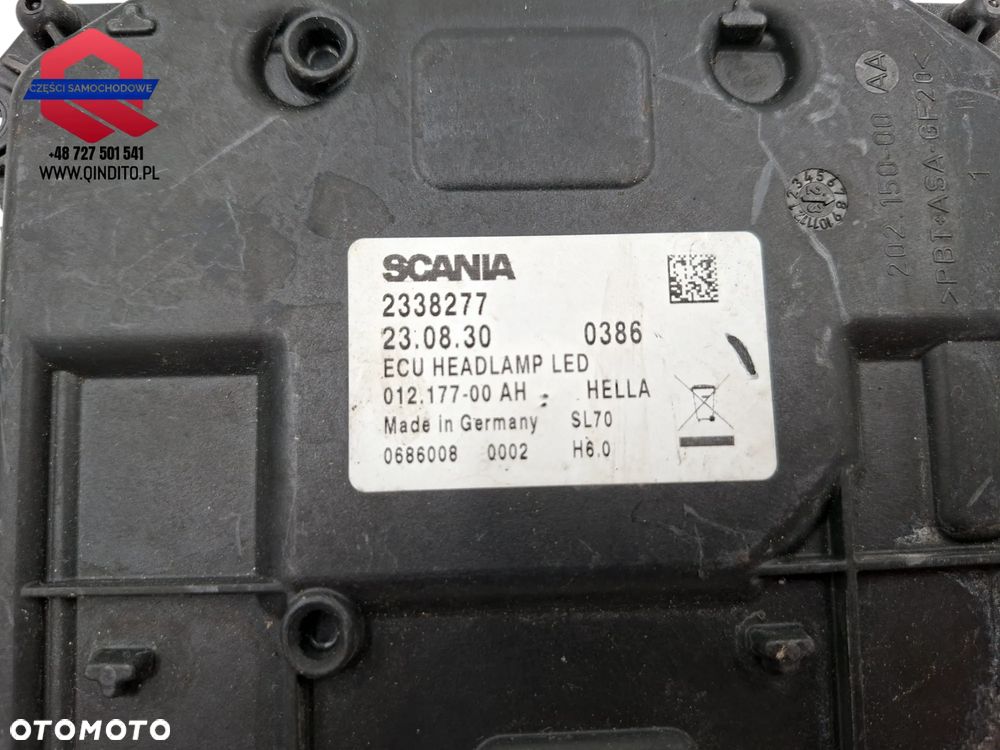 PRZETWORNICA LAMPY XENON KSENON SCANIA R S NTG 2338277 - 3