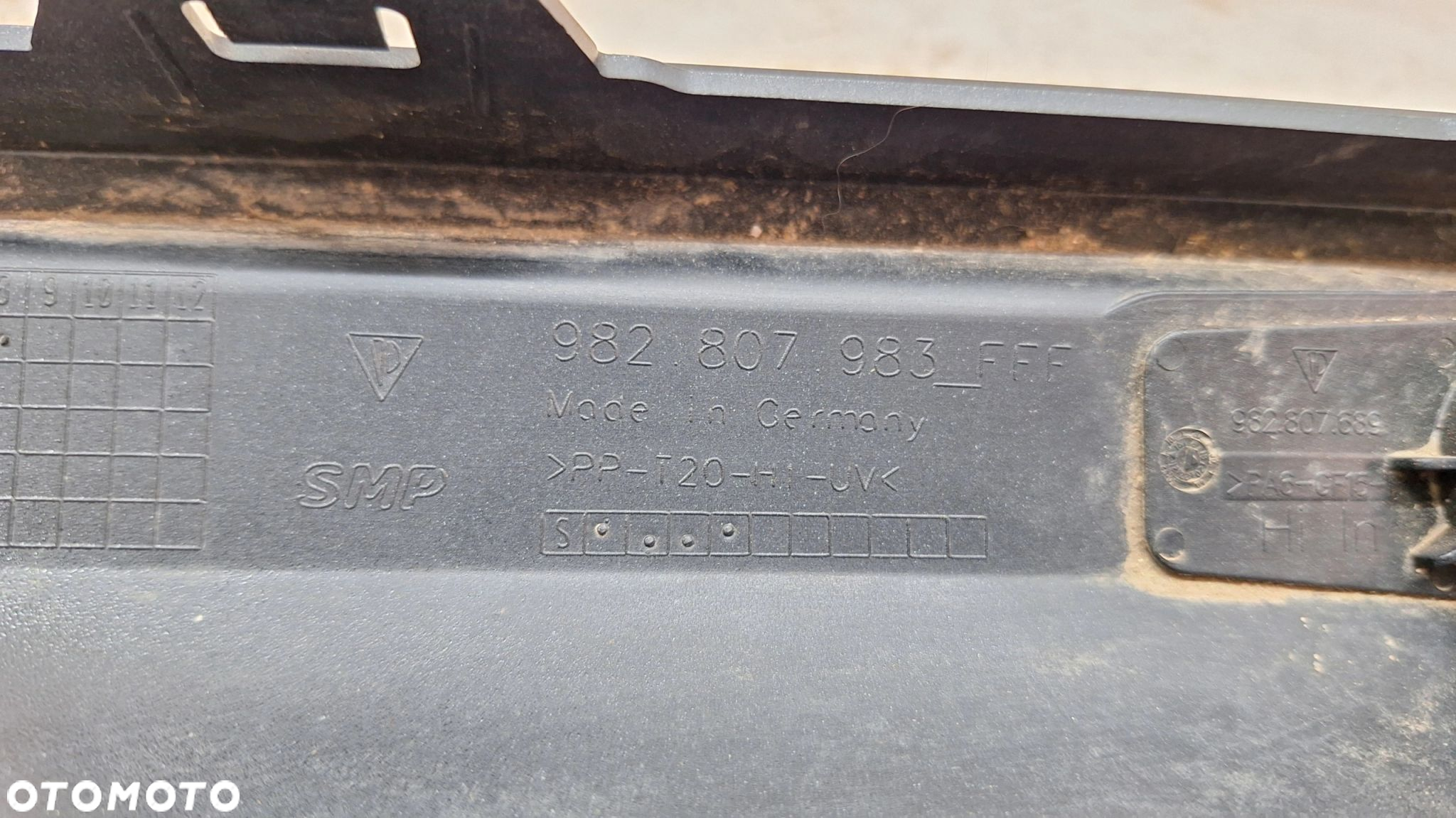 DYFUZOR ZDERZAKA PORSCHE BOXSTER CAYMAN 982 - 6