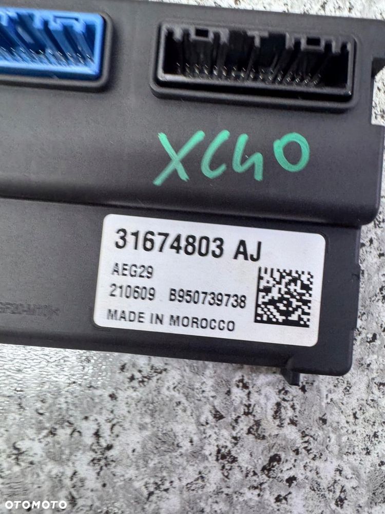 moduł sterownik klimatyzacji volvo xc40 2017-2024 31674803 - 2
