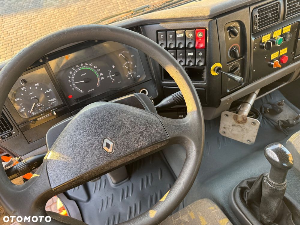 Renault Midlum Wywrotka 3 str. 2 x HYDROBURTA Specjalny Czołownica Solarka Piaskarka - 29