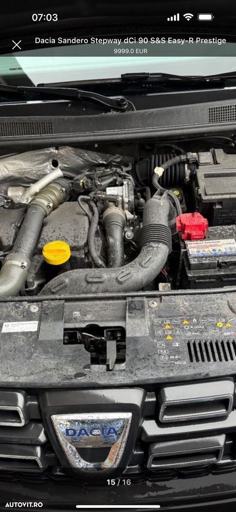 Dacia Sandero Stepway dCi 90 S&S Easy-R Prestige - 14