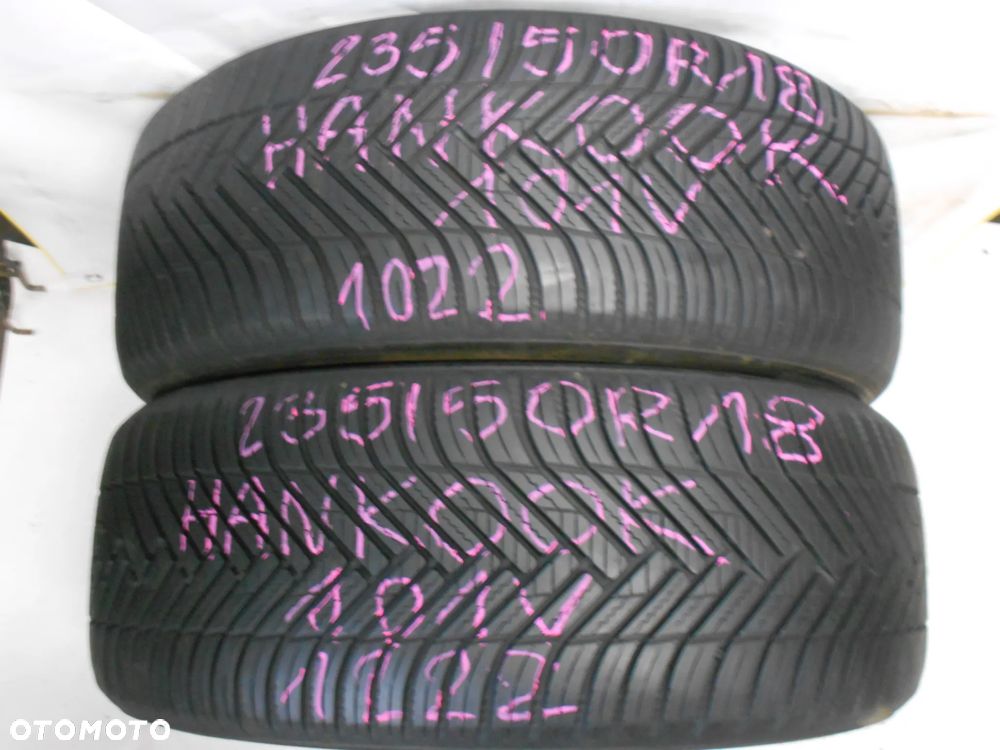 OPONY 235/50R18 HANKOOK KINERGY 4S 2 DOT 1222 7.2MM - 1