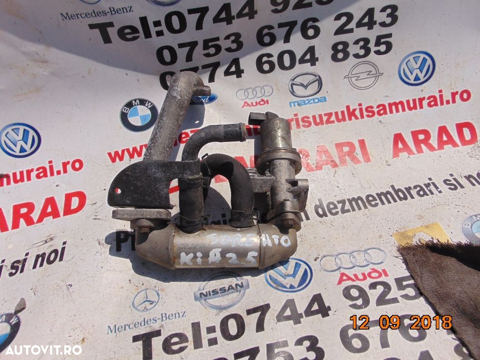 Supapa EGR Kia Sorento 2.5crdi racitor gaze Sorento dezmembrez sorento - 2