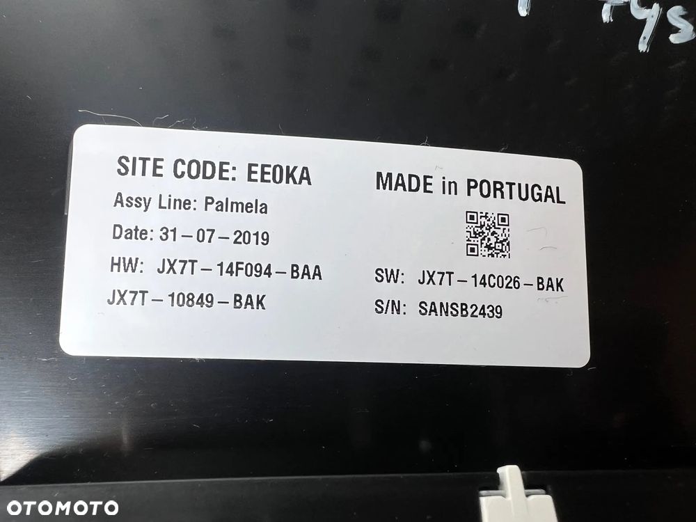 ZESTAW STAROWY DO ODPAŁKI LICZNIK KOMPUTER STACYJAK BCM ABS FORD FOCUS MK4 1.0 ECOBOOST JX7T-14F094-BAA JX6A-12A650-BJA JX6T-156004-ECG JX6T-14D068-BD ORYGINAŁ 2019 ROK  EUROPA - 4