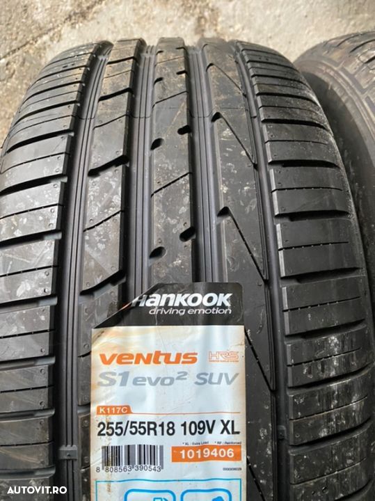 vand 2 anvelope 255/55/18 hankook de vară cu runflat nou - 3