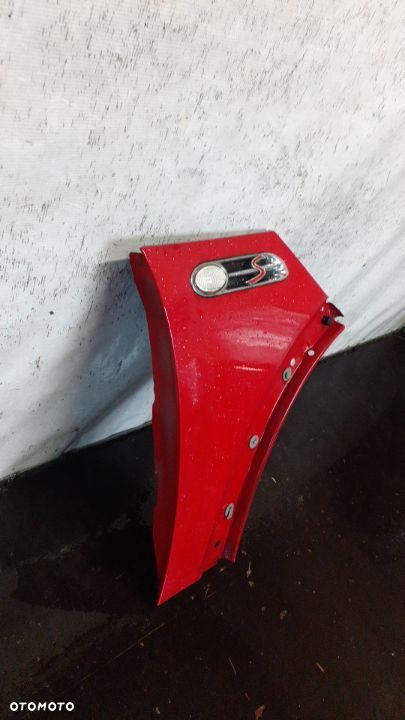 *MINI COOPER R50 R52 R53 ONE BŁOTNIK PRAWY  01-08r CZERWONY - 2