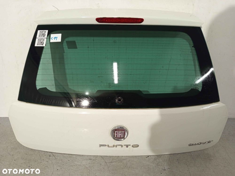 + KLAPA TYŁ TYLNA BAGAŻNIKA DO FIAT GRANDE PUNTO EVO 296/A BIAŁA - 1