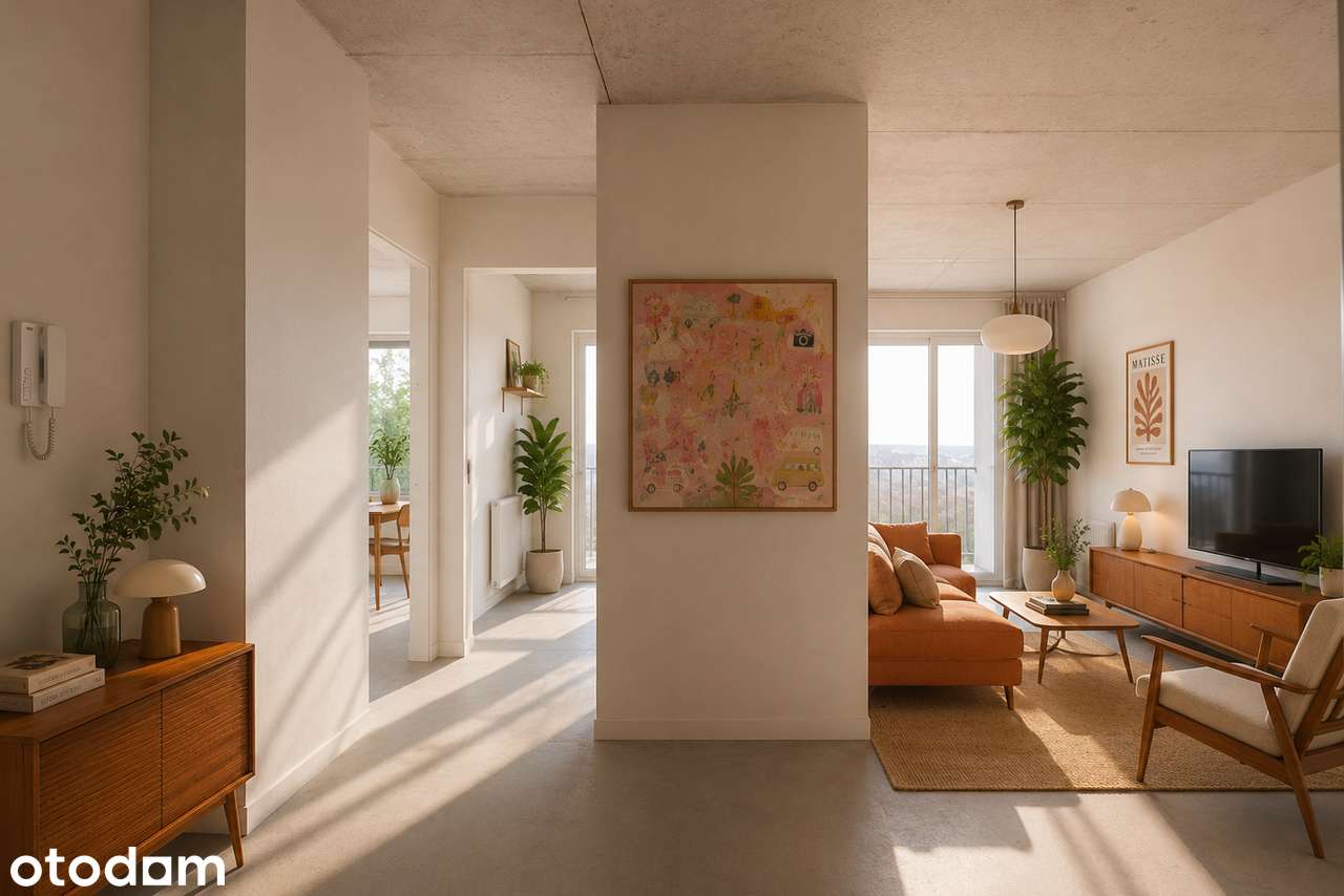 Nowe 3 pokoje, balkon 2 miejsca podziemne + komórka - poniżej 500 tys.