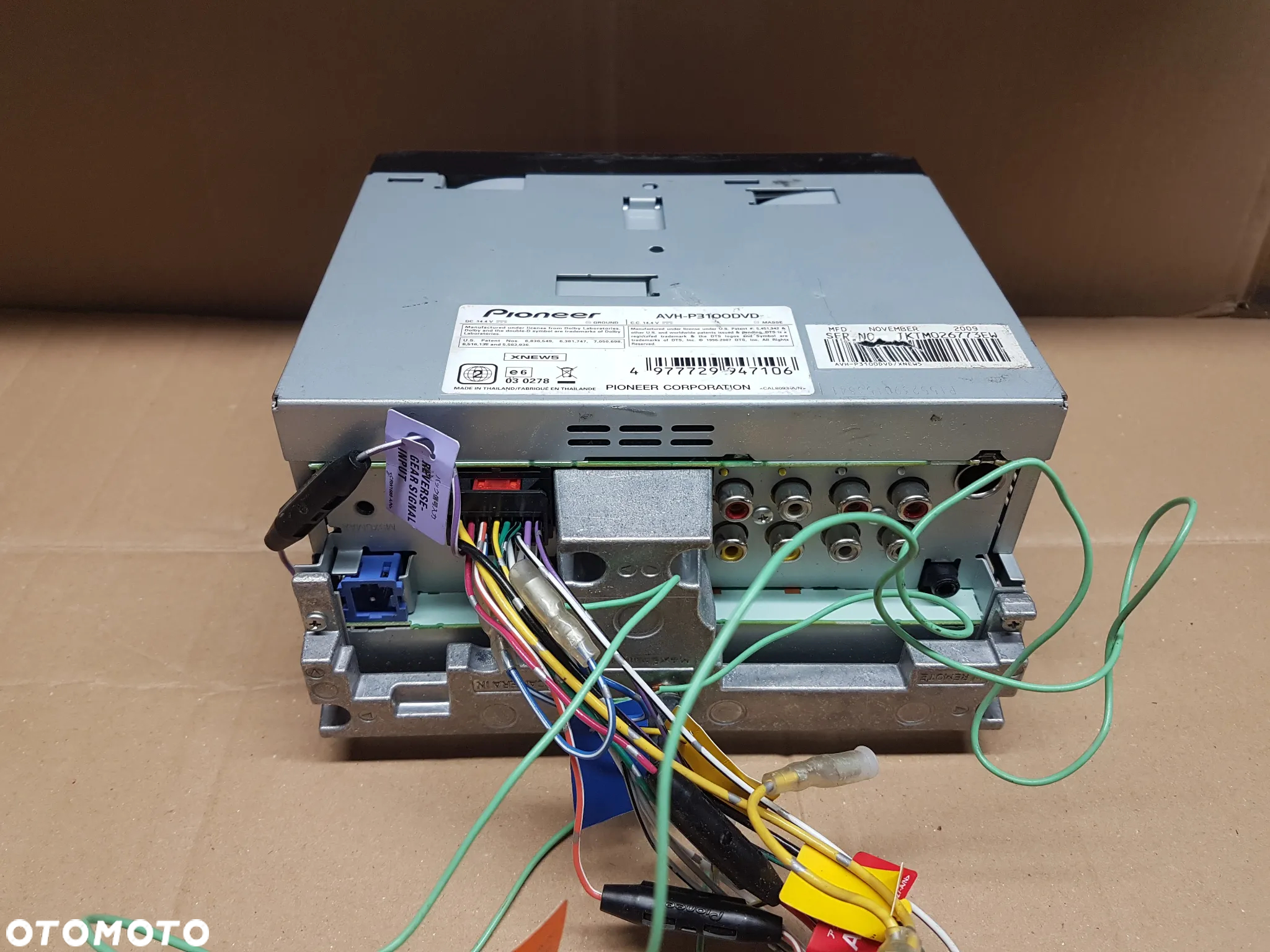 RADIOODTWARZACZ  PIONEER AVH-P3100DVD - 4