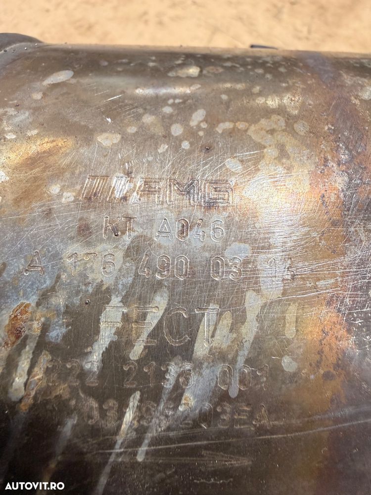 Catalizator, filtru particule MERCEDES A-Class W176, CLA C117 45 AMG an 2013-2019 cod A1764900314, KTA046 - 3