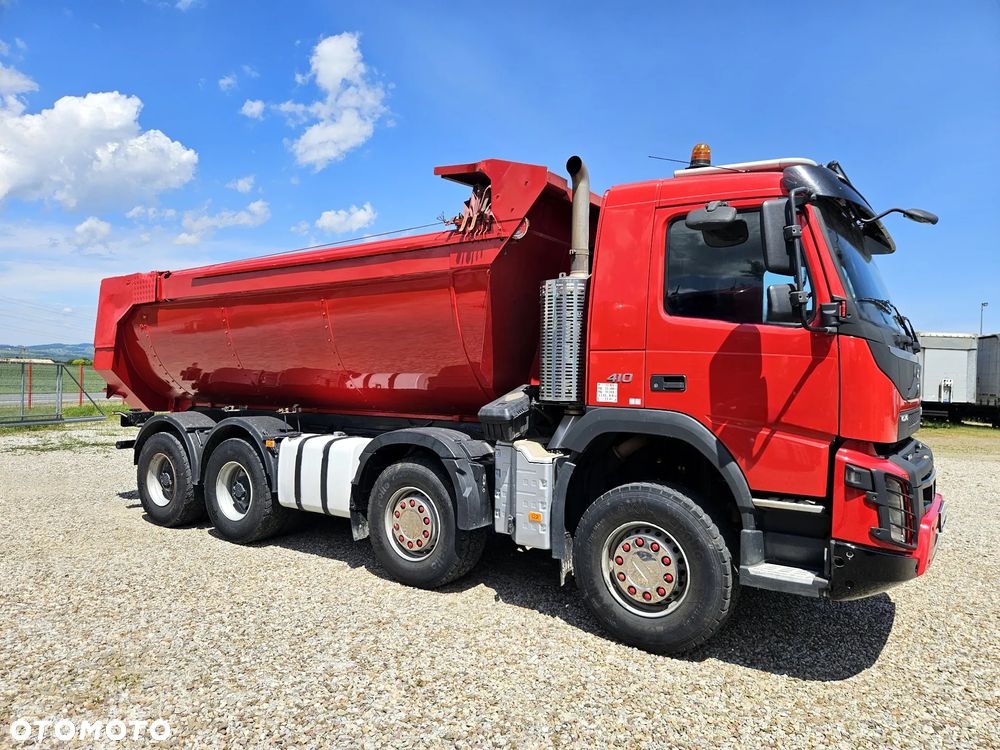 Volvo FMX 410 8X4 / EURO6 / MULDA / HYDRAULICZNA KLAPA / - 4