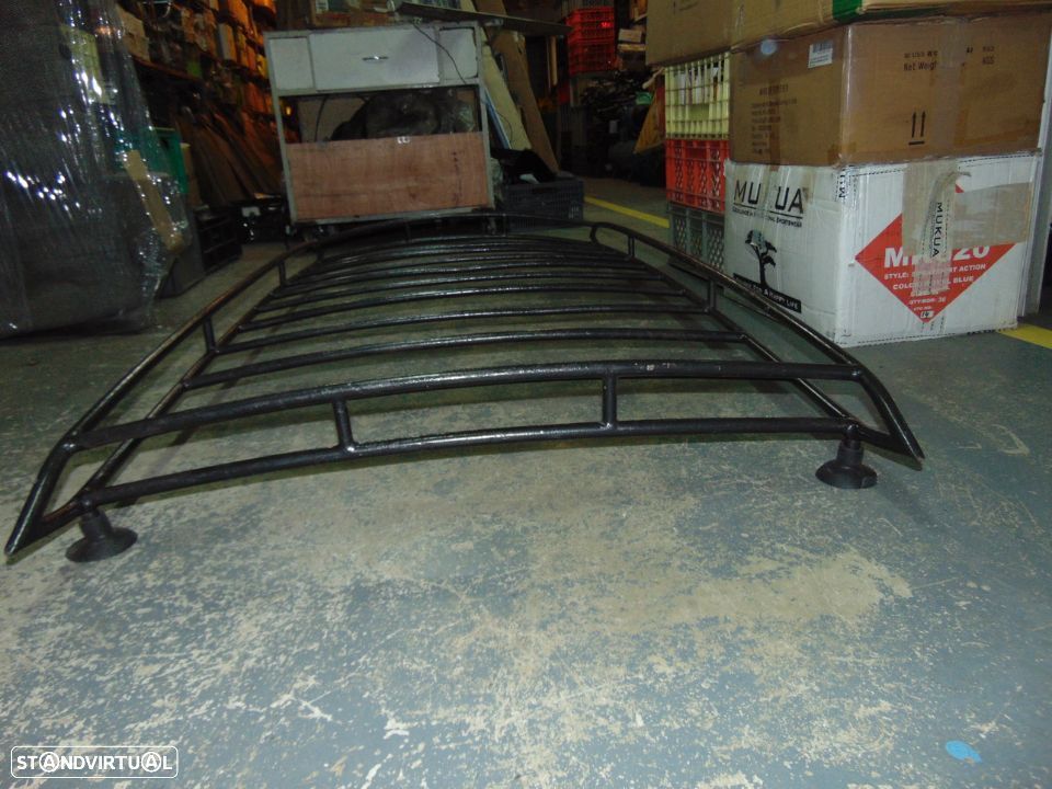 Antigos e clássicos. Grade de tejadilho para carros grandes ou furgão, pão de forma e outros. - 3