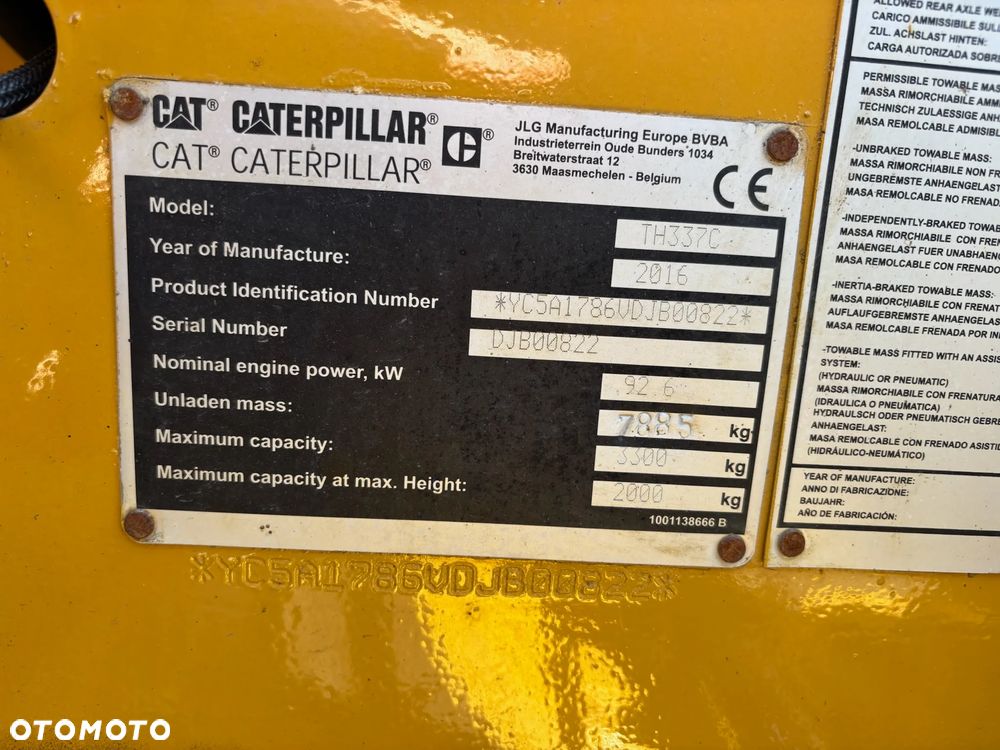 Caterpillar TH337C - 23