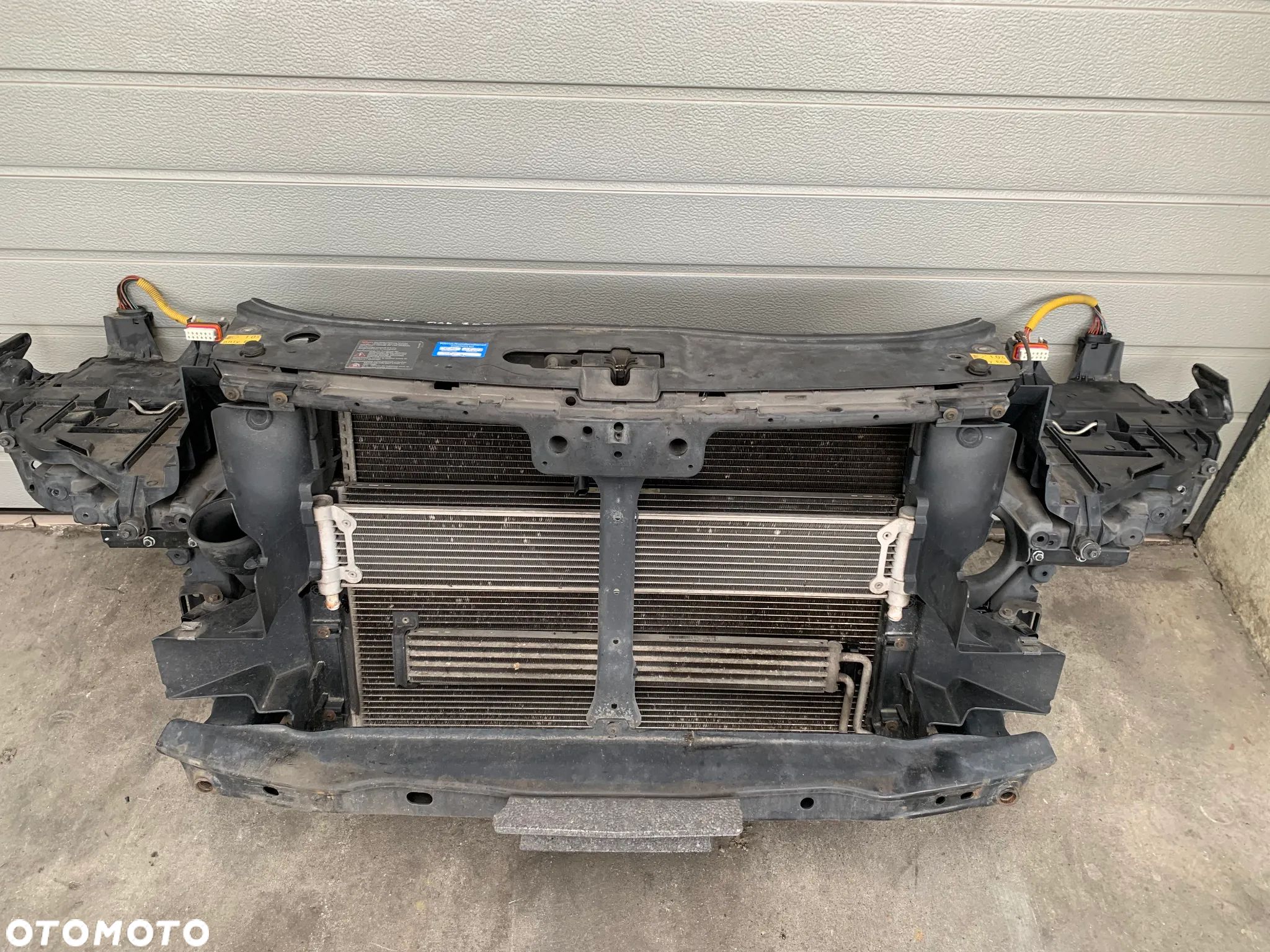 VW TOUAREG I 06R 3.0 V6 PAS PRZÓD KOMPLETNY CHŁODNICE - 1