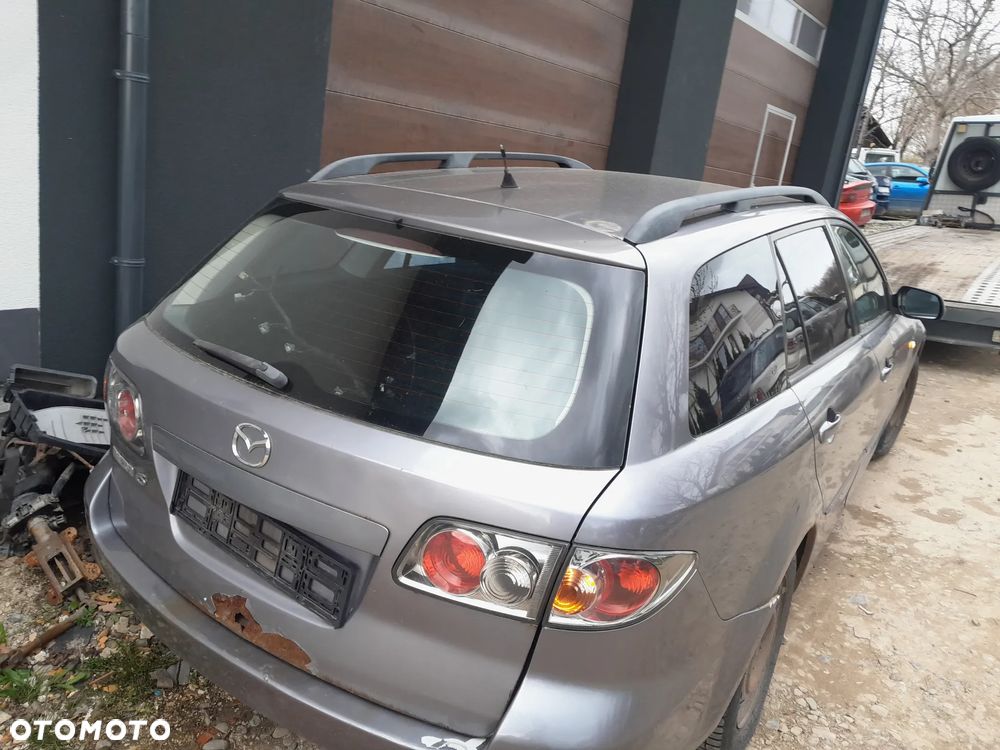 Mazda 6 02-07 gy KOMBI Roleta bagażnika Szara CZARNA - 7
