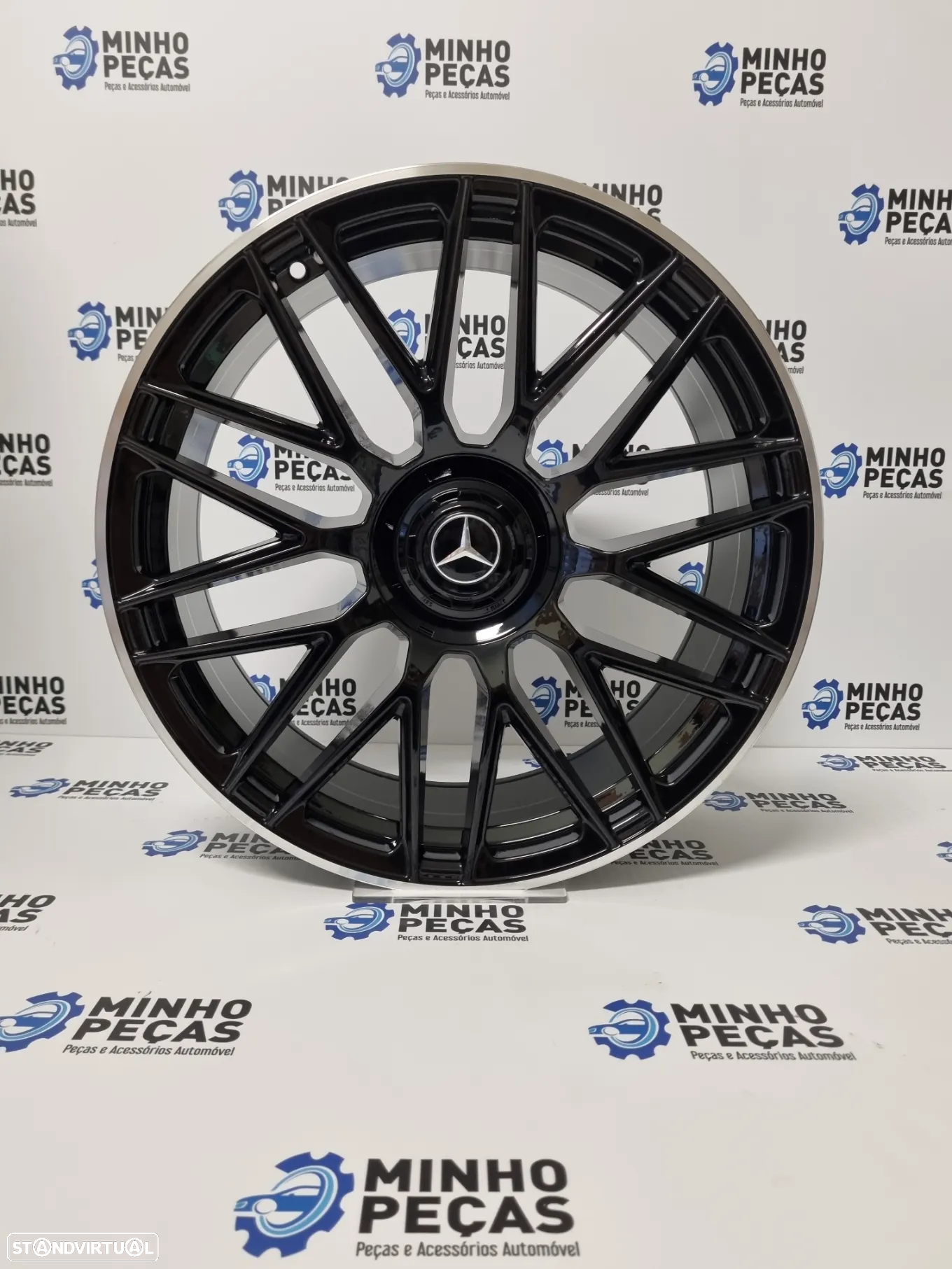 Jantes Mercedes Novo (C63S) AMG em 20 Preto Brilho - 8