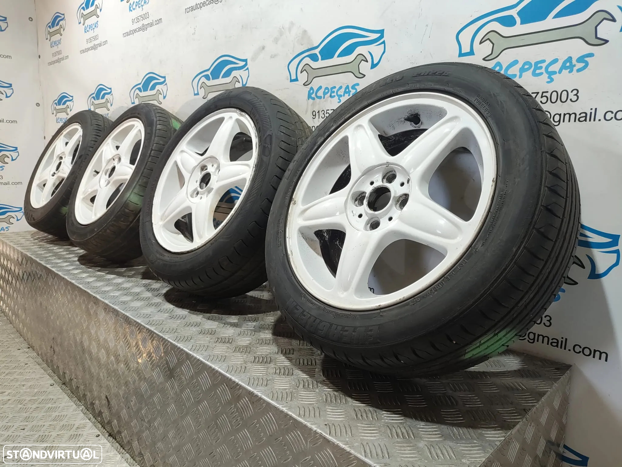 Conjunto Jantes 16 Originais Mini 6.5J ET48 4x100 6769410 6769409 - 3