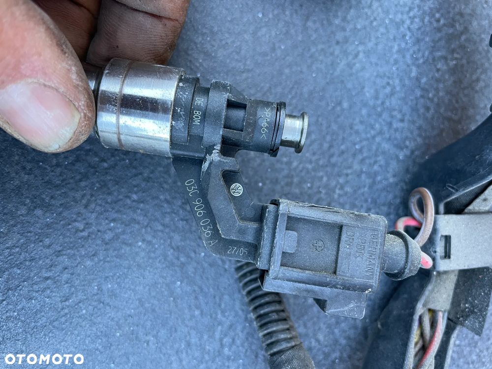 AUDI A3 VW GOLF V 1,6 FSI wtrysk paliwa kolektor cewka PRZEPUSTNICA kolektor ssący - 8