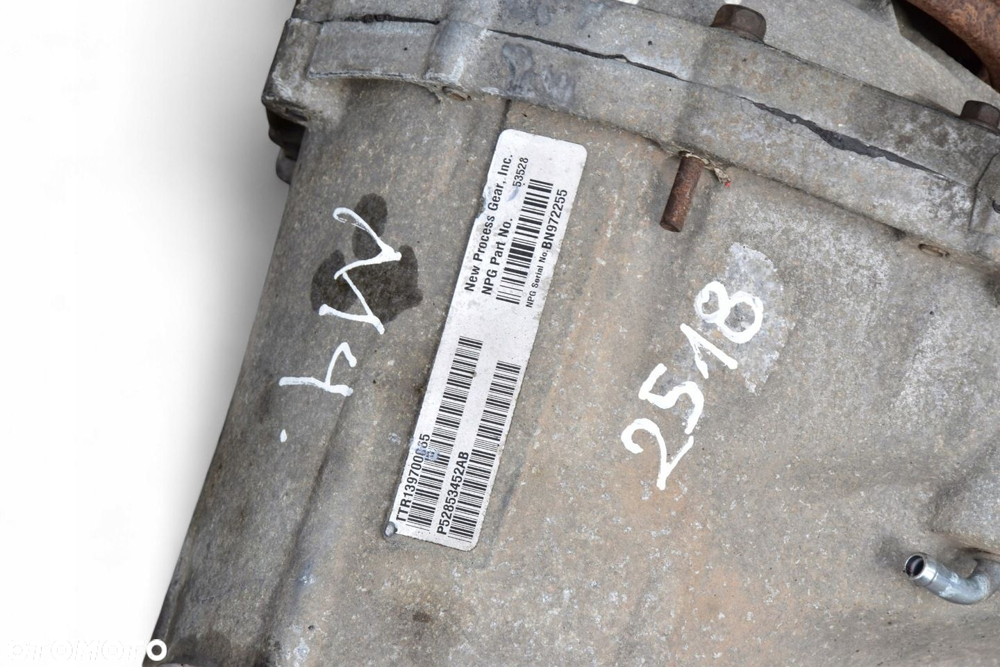 Reduktor Skrzyni Biegów DODGE NITRO JEEP CHEROKEE 2.8 CRD P52853452AB - 3