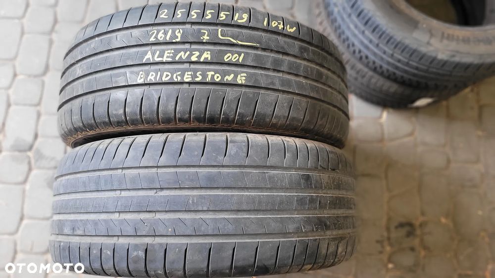 255/55R19 107W - BRIDGESTONE ALENZA 001 7mm -PARA