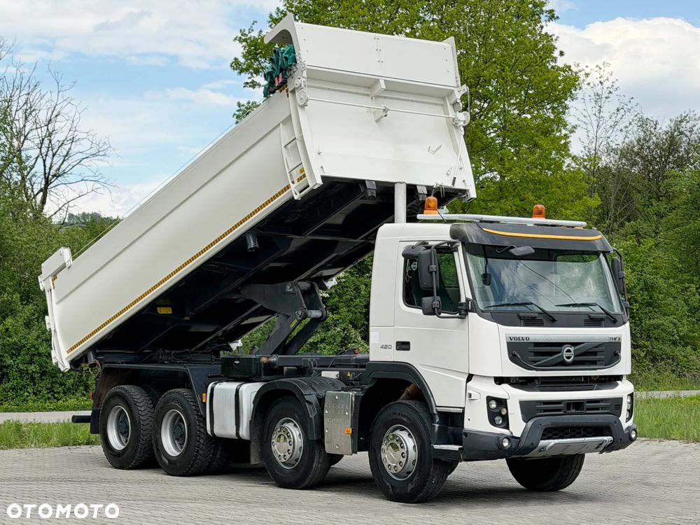 Volvo FMX 420 * WYWROTKA 6,20 m + BORDMATIC / 8x4 * STAN BDB - 3