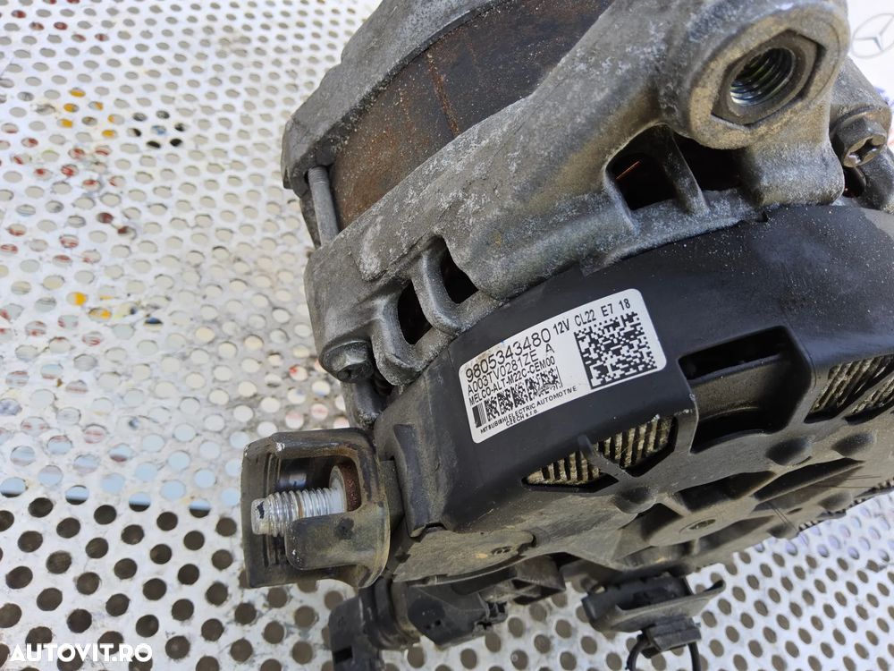 Alternator Peugeot Boxer 2.0 euro 6 Citroen Jumper 2.0 euro 6 cod 9805343480 - 4